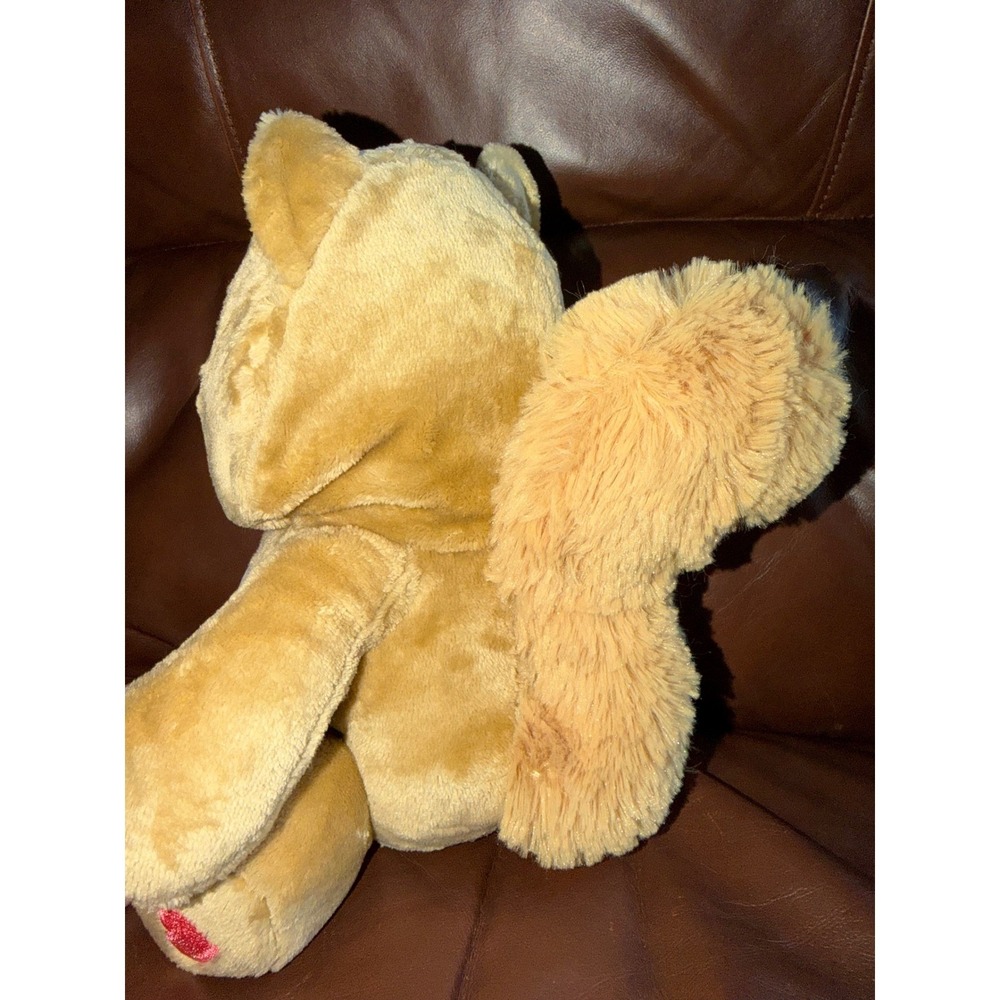 Care Bears Love-a-Lot Bear Squirrel Costume Plush Brown Pink 2021 Basic Fun - Picture 4 of 6